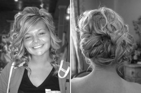 curl wedding hairstyles half up updo