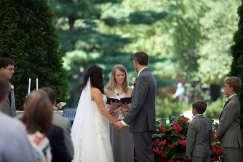 centennial lakes park wedding ceremony edina mn